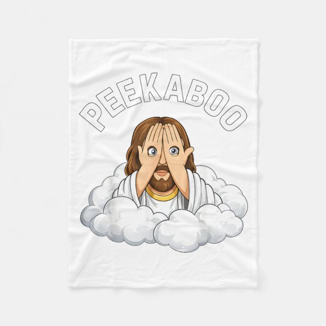 Kukeliku Jesus Fleecefilt (Framsidan)