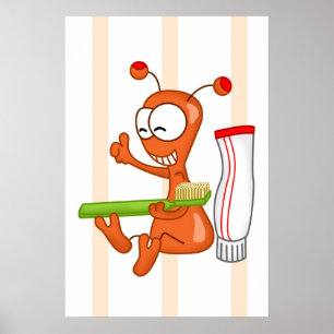 Kukie och tandborstning 3 poster