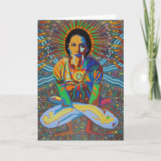 kukkutasana 2009 as greeting card kort