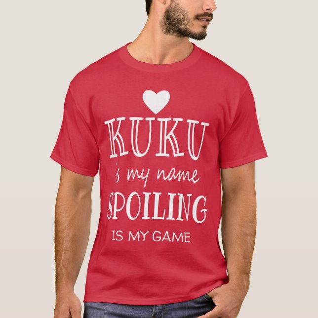 Kuku Is My Name Hawaii Hawaiian Grandma retro vint T Shirt (Framsida)
