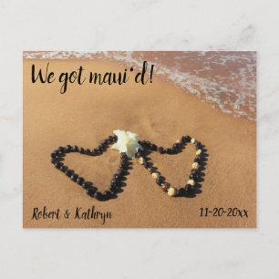 Kukui Nöt Lei Beach We Har Maui'd Postcard Vykort