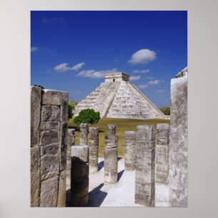 Kukulcan Pyramid från Gruppen för Europeiska folkp Poster