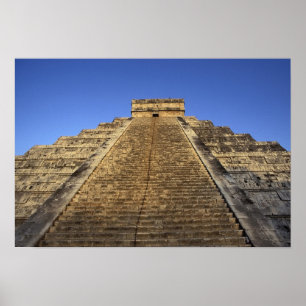 Kukulcan Temple eller Castillo Castle) i 2 Poster