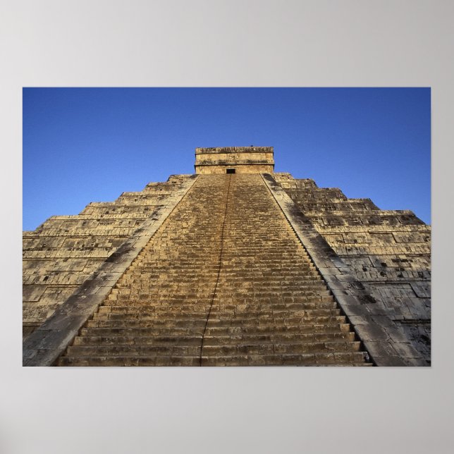 Kukulcan Temple eller Castillo Castle) i 2 Poster (Framsidan)