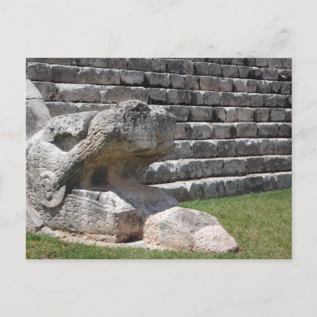 Kukulcans pyramid vykort (Framsida)