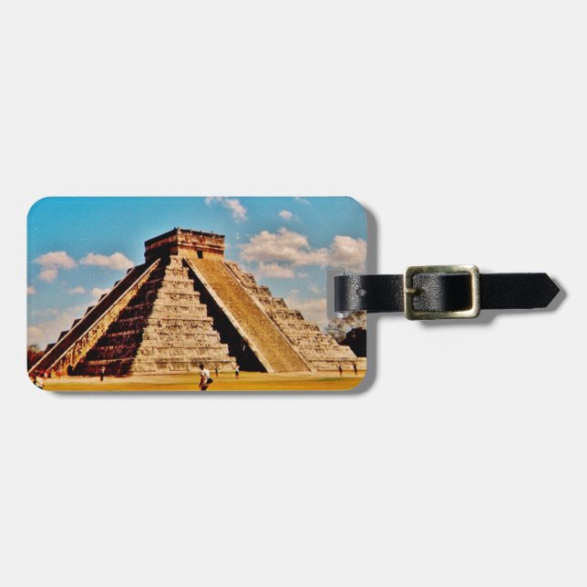 Kukulkan Pyramid Bagagebricka (Horisontell Framsida)