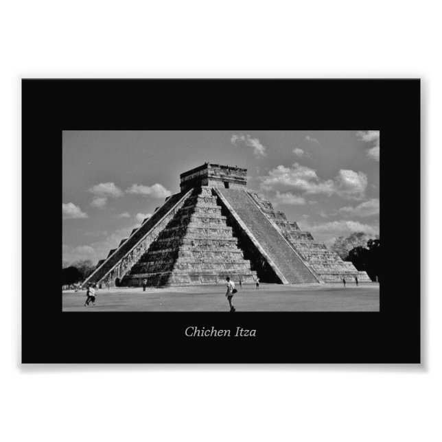 Kukulkan Pyramid Fototryck (Framsidan)