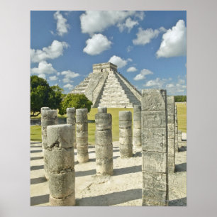 Kukulkan Pyramid Poster