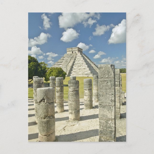 Kukulkan Pyramid Vykort (Framsida)