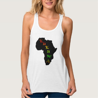 Kukuwa® African Continent Shirt Linne Med Racerback