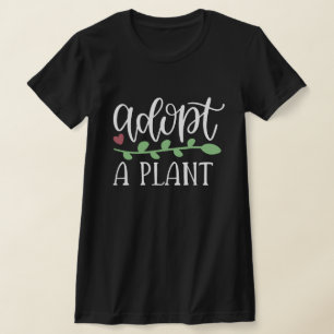 KUL ADOPTERA EN VÄXT MÖRK T-Shirt