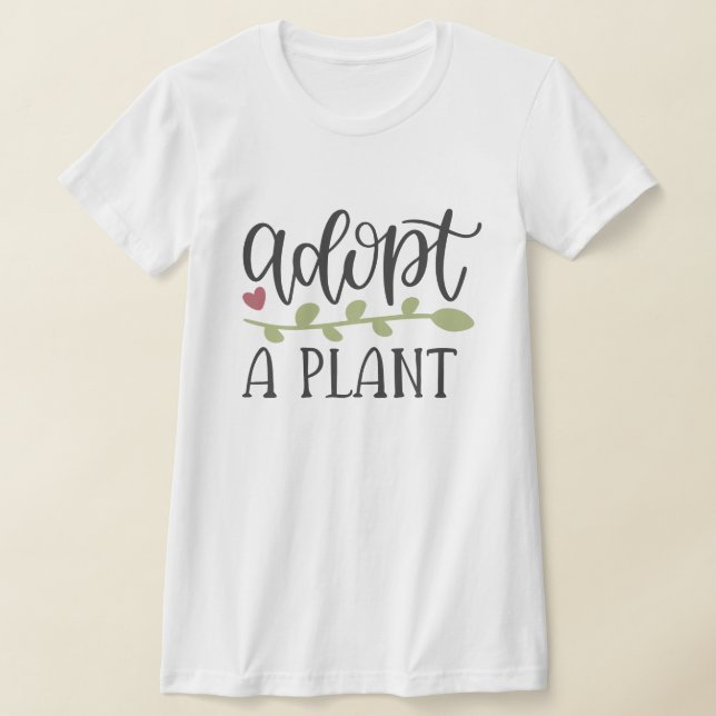 KUL ADOPTERA EN VÄXT  T SHIRT (Laydown)