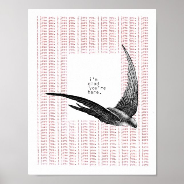 Kul att du är här poster (Framsidan)