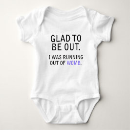 Kul att vara ute. Jag sprang ut ur Womb T-shirt