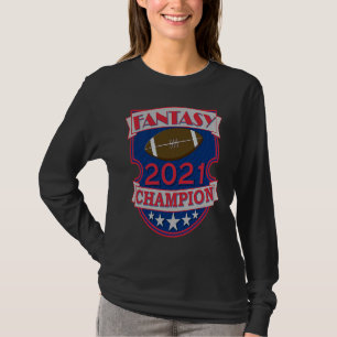 Kul Fantasy Football Mästare T Shirt