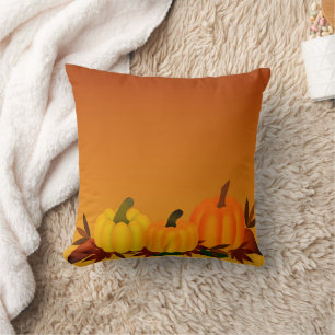 Kul Gott Halloween Pumpa Katt Kudde
