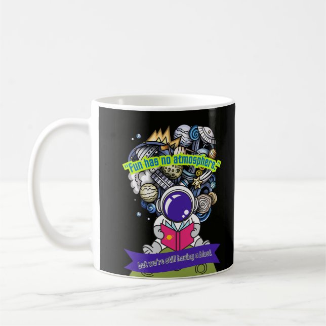  Kul har ingen atmosfär Kaffemugg (Vänster)