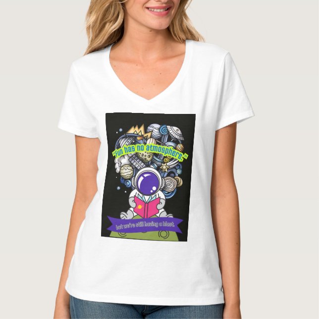  Kul har ingen atmosfär T Shirt (Framsida)