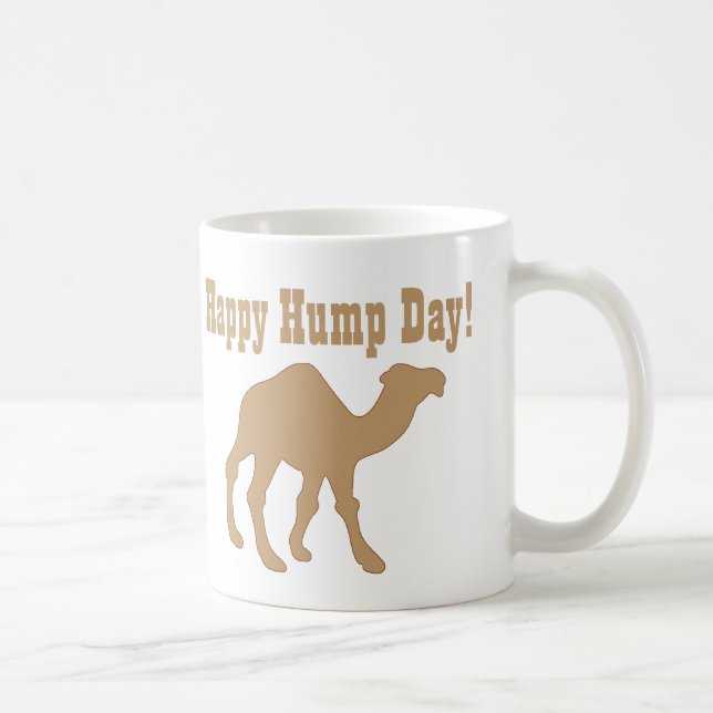 Kul i mitten av veckan ! Glad Hump Day Kaffemugg (Höger)