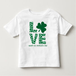  Kul Kärlek Shamrock Barns St. Patricks Day    T Shirt