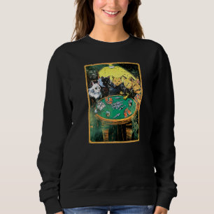 Kul Katter Spelar Poker För Feline Poker Ree T Shirt