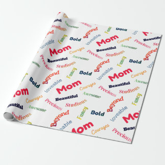 Kul mors dag-text presentpapper