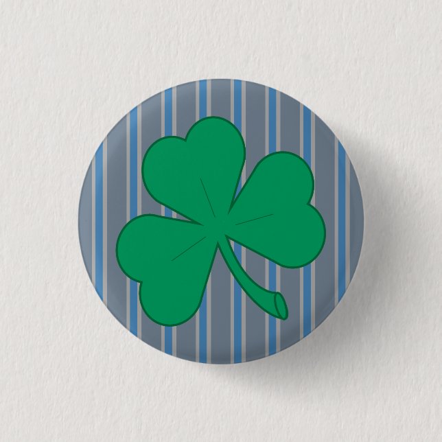Kul och fint Shamrock Knapp (Framsida)