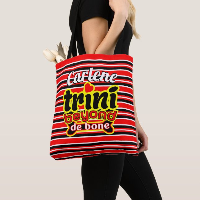 Kul och rolig Trini Beyond De Bone Tygkasse (Närbild)