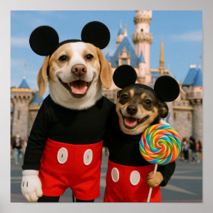 "Kul på Disney" Poster