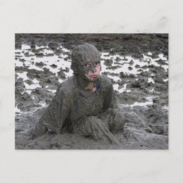 Kul på gång, synd att du inte är här! vykort (Framsida)