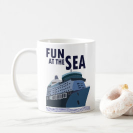 Kul På Kryssningsfartyget Kaffemugg