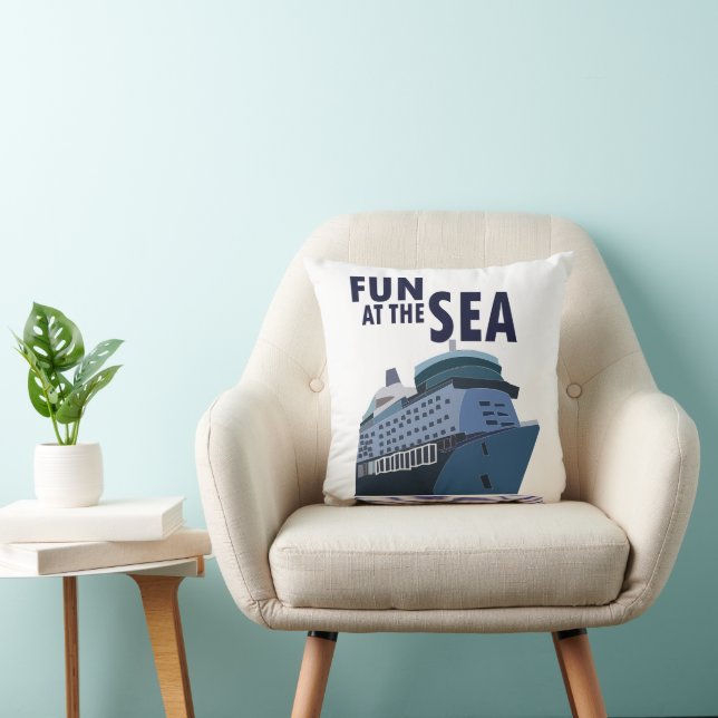 Kul På Kryssningsfartyget Kudde (Stol)