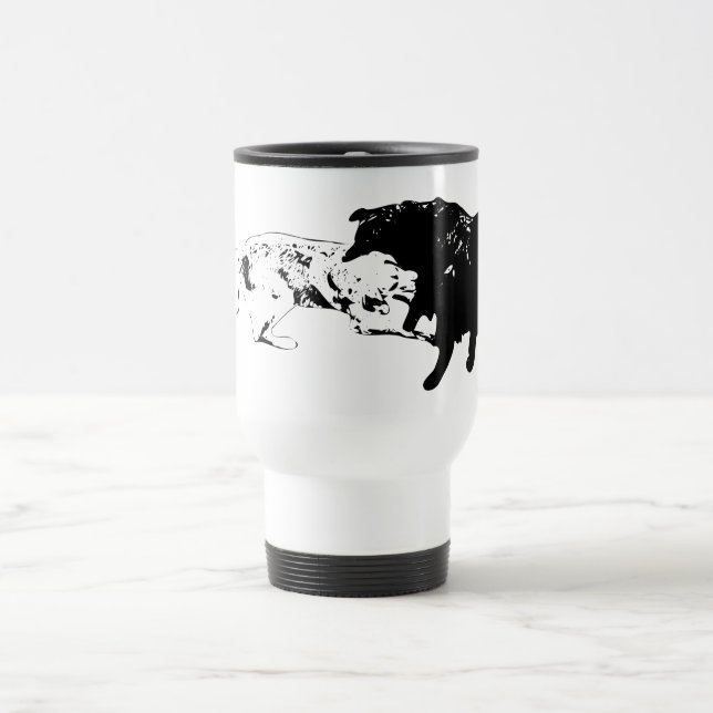 Kul på språng, modern mugg (Center)