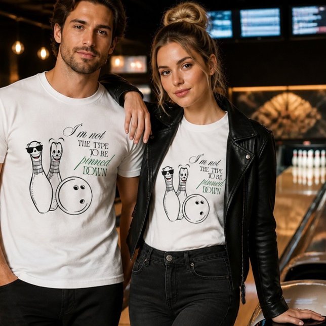 Kul Rolig Bowling T Shirt (Skapare uppladdad)