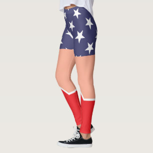 KUL! 🦸♀️Superhjälteleggings – Djärvt Utseende Leggings