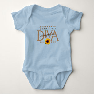 Kul Whimsical Certifierad DIVA BLÅ T Shirt