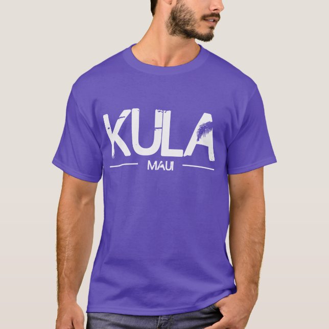 Kula Maui T-tröja Tee Shirt (Framsida)