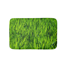 Kulblad av gräs badrumsmatta