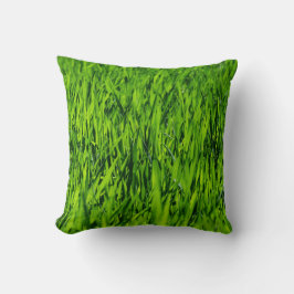 Kulblad av gräs kudde