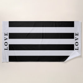 Kulhandduk - Grått&Vit