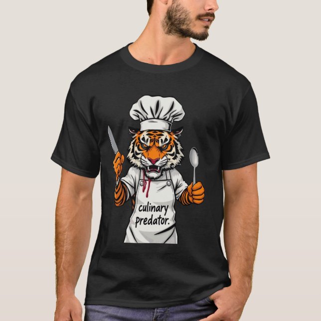 Kulinarisk Rovdjurs T Shirt (Framsida)