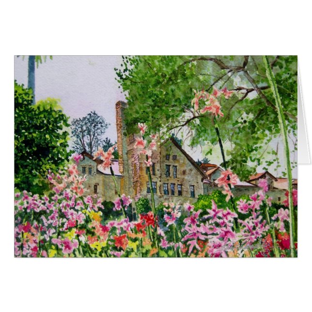 Kulinariskt institut Greystone Hälsningskort (Framsidan Horizontal)