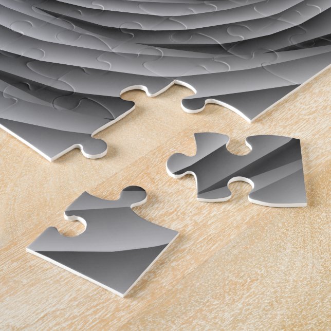 Kullade kablar i svartvitt pussel (Sidan)