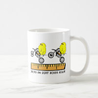 Kullar på Dirtbikes Regerar Motocross Mugg