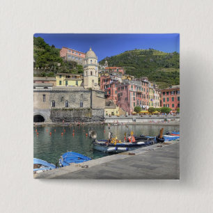 Kullebyggd ort Vernazza, Cinque Terre, Ligurien Knapp