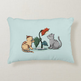 Kullor Sommarns Glädje Sjökvast Grön Prydnadskudde