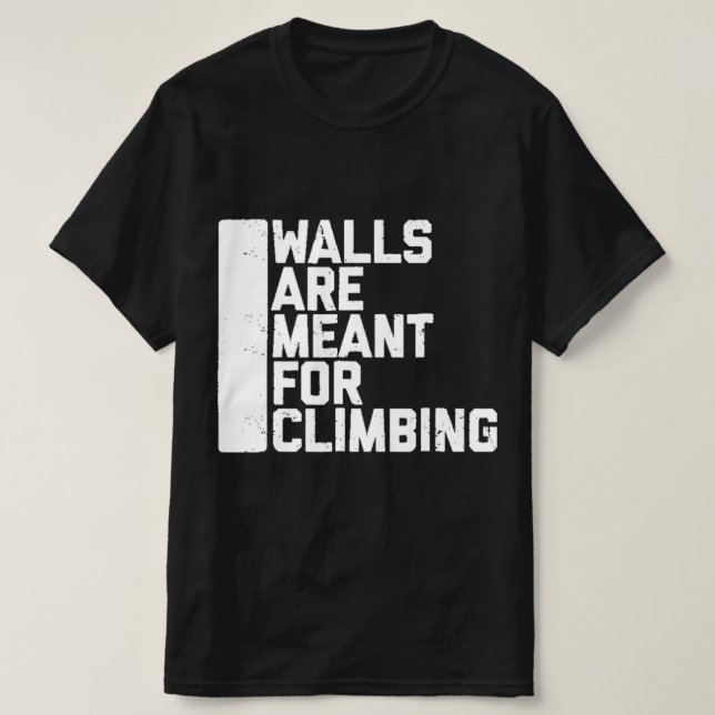 Kulor är avsedda för klätterbog t shirt (Design framsida)