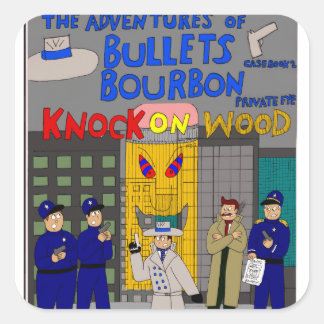 Kulor Bourbon #2-klistermärken Fyrkantigt Klistermärke