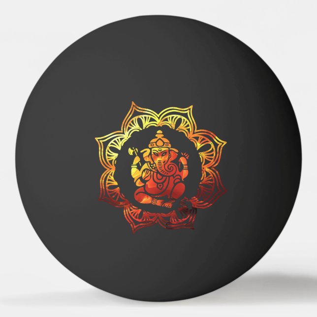 Kulör meditation pingisboll (Framsidan)