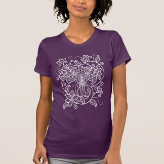 Kulör Mehndi elefant Tee Shirt